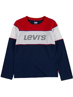 Levi's Kids Koszulka w kolorze granatowo-biało-czerwonym rozmiar: 128