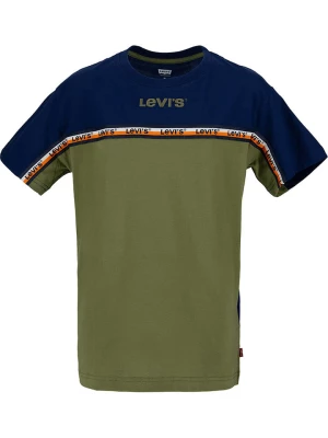 Levi's Kids Koszulka w kolorze granatowo-oliwkowym rozmiar: 128