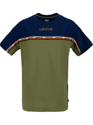 Levi's Kids Koszulka w kolorze granatowo-oliwkowym rozmiar: 128