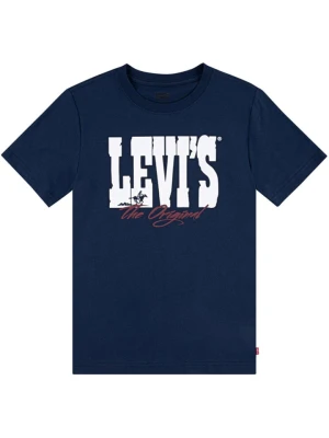 Levi's Kids Koszulka w kolorze granatowym rozmiar: 128