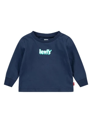 Levi's Kids Koszulka w kolorze granatowym rozmiar: 80
