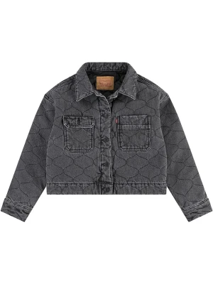 Levi's Kids Kurtka dżinsowa w kolorze antracytowym rozmiar: 128