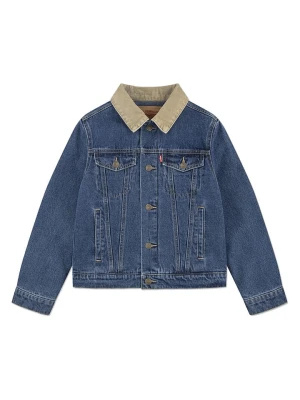 Levi's Kids Kurtka dżinsowa w kolorze niebieskim rozmiar: 128