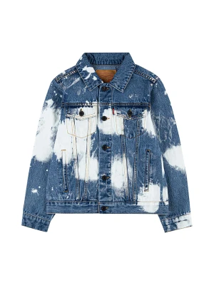 Levi's Kids Kurtka dżinsowa w kolorze niebieskim rozmiar: 152