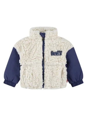 Levi's Kids Kurtka pluszowa w kolorze granatowo-białym rozmiar: 152