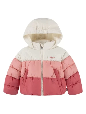 Levi's Kids Kurtka zimowa w kolorze jasnoróżowo-białym rozmiar: 110