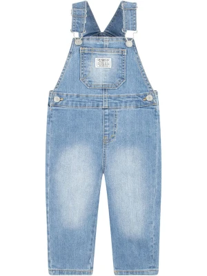 Levi's Kids Ogrodniczki dżinsowe w kolorze błękitnym rozmiar: 86