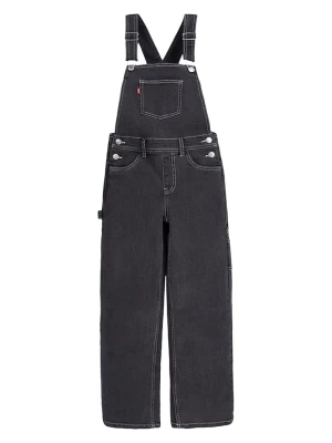 Levi's Kids Ogrodniczki dżinsowe w kolorze czarnym rozmiar: 152