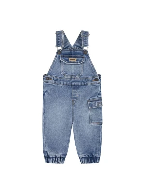 Levi's Kids Ogrodniczki dżinsowe w kolorze granatowym rozmiar: 74