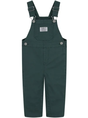 Levi's Kids Ogrodniczki w kolorze zielonym rozmiar: 86