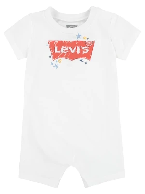 Levi's Kids Rampers w kolorze białym rozmiar: 74