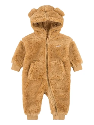 Levi's Kids Rampers w kolorze jasnobrązowym rozmiar: 80
