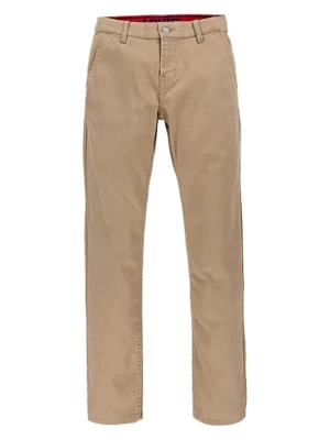 Levi's Kids Spodnie chino - Tapered fit - w kolorze beżowym rozmiar: 140