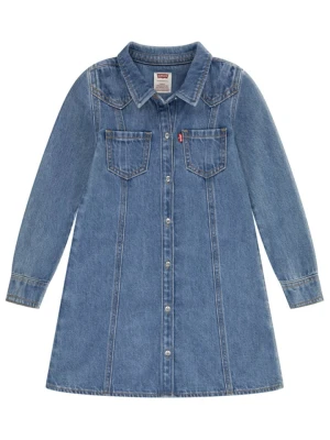 Levi's Kids Sukienka dżinsowa w kolorze niebieskim rozmiar: 110