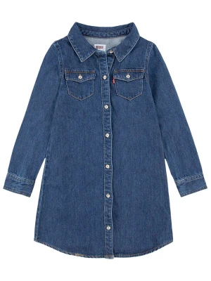 Levi's Kids Sukienka dżinsowa w kolorze niebieskim rozmiar: 158
