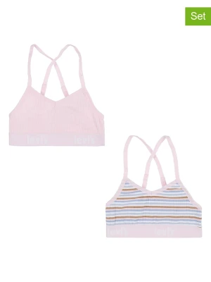 Levi's Kids Topy (2 szt.) w kolorze jasnoróżowym rozmiar: 140-158