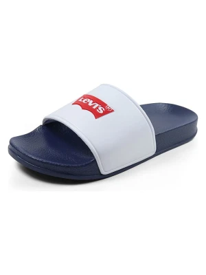 Levi's Klapki w kolorze biało-granatowym rozmiar: 30