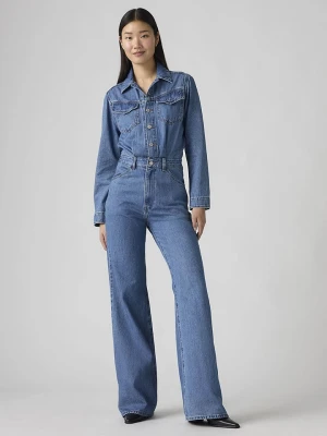 Levi's Kombinezon dżinsowy w kolorze niebieskim rozmiar: S