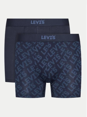 Levi's® Komplet 2 par bokserek Logo 37149-0952 Granatowy