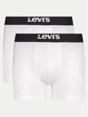 Levi's® Komplet 2 par bokserek Solid 37149-0812 Biały