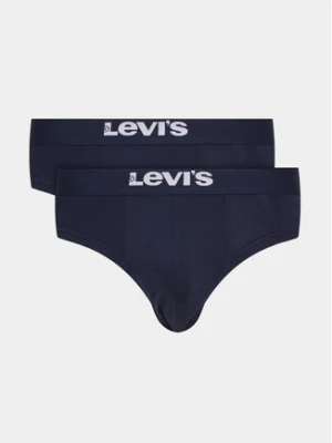 Levi's® Komplet 2 par slipów 37149-0818 Granatowy