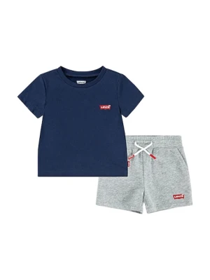 Levi's komplet niemowlęcy LVB BATWING TEE & KNIT SHORT S
