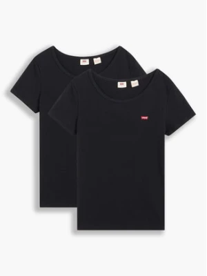 Levi's® Komplet t-shirtów The Perfect 74856-0006 Czarny Regular Fit