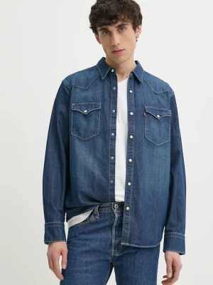 Levi's koszula męska bawełniana BARSTOW WESTERN STANDARD