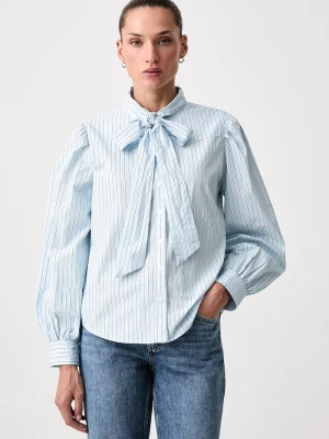 Levi's koszula damska bawełniana JUDICE WESTERN niebieski