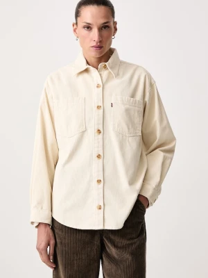 Levi's koszula damska sztruksowa IRIS OVERSHIRT beżowy