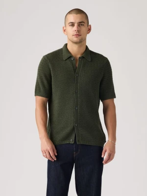 Levi's Koszula dzianinowa - Standard fit - w kolorze zielonym rozmiar: XL