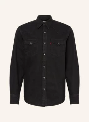 Levi's® Koszula Jeansowa Barstow Standard Fit schwarz