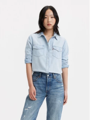 Levi's® Koszula jeansowa Essential Western 16786-0024 Niebieski Regular Fit
