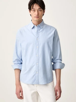Levi's koszula oxford męska bawełniana BATTERY HOUSEMARK STANDARD niebieski