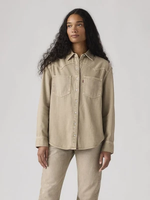 Levi's Koszula "Teodora" w kolorze beżowym rozmiar: L