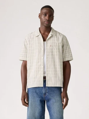 Levi's Koszula w kolorze beżowo-czarnym rozmiar: M