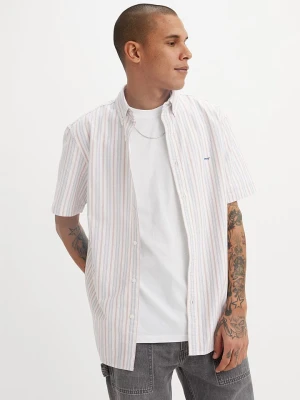 Levi's Koszula w kolorze błękitno-jasnoróżowo-białym rozmiar: M