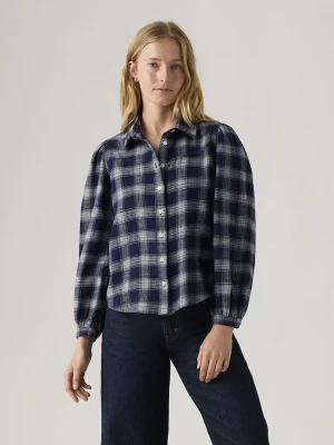 Levi's Koszula w kolorze granatowo-białym rozmiar: M