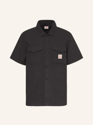 Levi's® Koszula Z Krótkim Rękawem Relaxed Fit schwarz