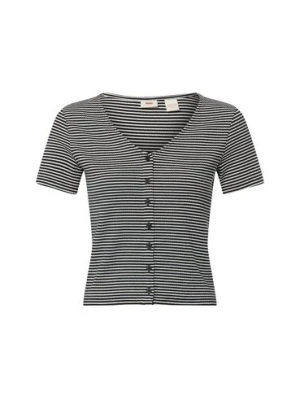 Levi's Koszulka damska Kobiety Bawełna czarny|biały w paski,