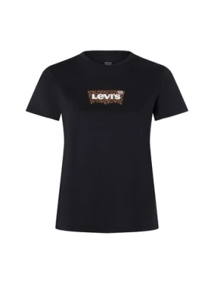 Levi's Koszulka damska Kobiety Bawełna czarny nadruk,