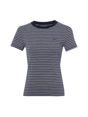 Levi's Koszulka damska Kobiety Bawełna niebieski|biały w paski,