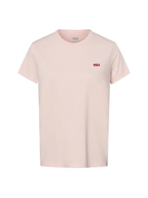 Levi's Koszulka damska Kobiety Bawełna różowy jednolity,