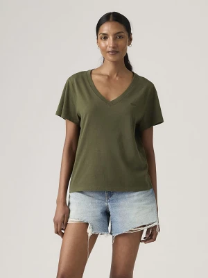 Levi's Koszulka "Favorite" w kolorze khaki rozmiar: XS