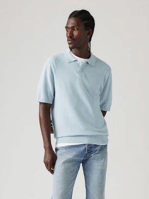 Levi's Koszulka polo w kolorze błękitnym rozmiar: S