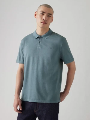 Levi's Koszulka polo w kolorze niebiesko-szarym rozmiar: L