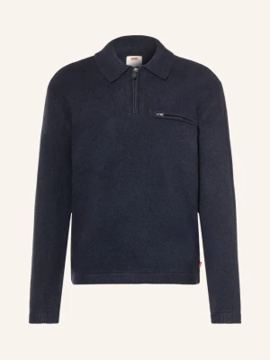 Levi's® Koszulka Polo Z Dzianiny O Luźnym Kroju blau GRANATOWY