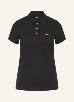 Levi's® Koszulka Polo Z Piki schwarz