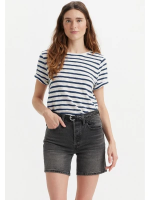 Levi's Koszulka w kolorze biało-granatowym rozmiar: XS