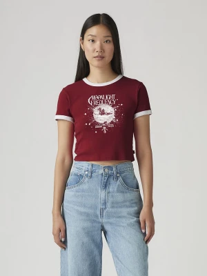 Levi's Koszulka w kolorze bordowym rozmiar: S
